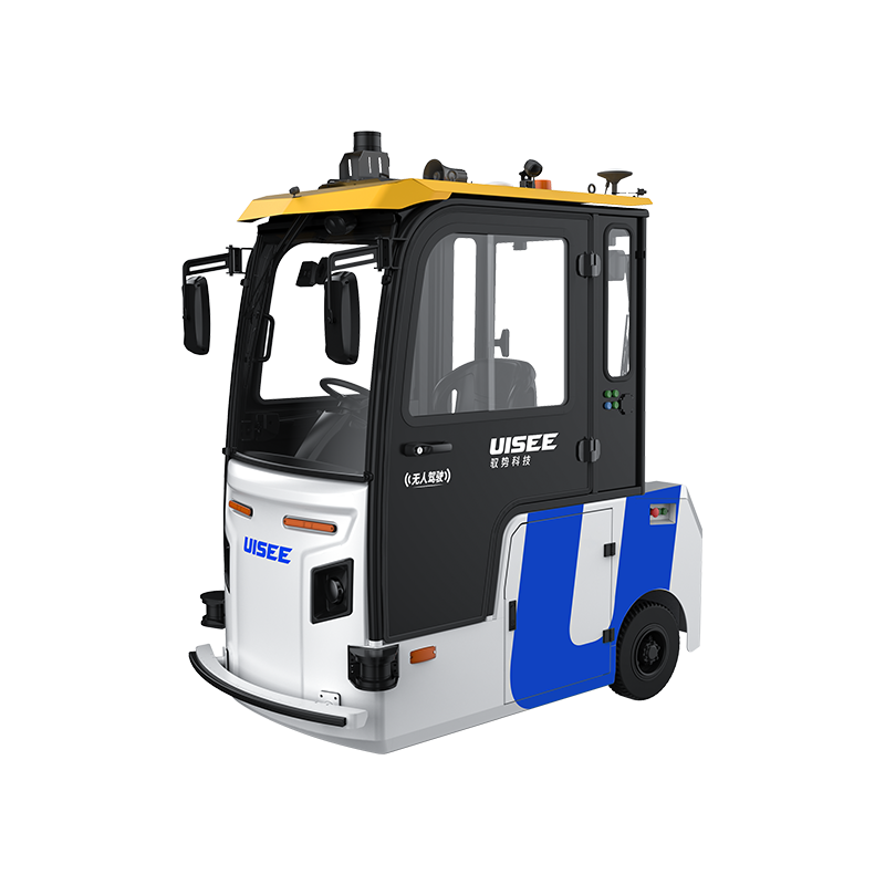 AIドライバー無人牽引車