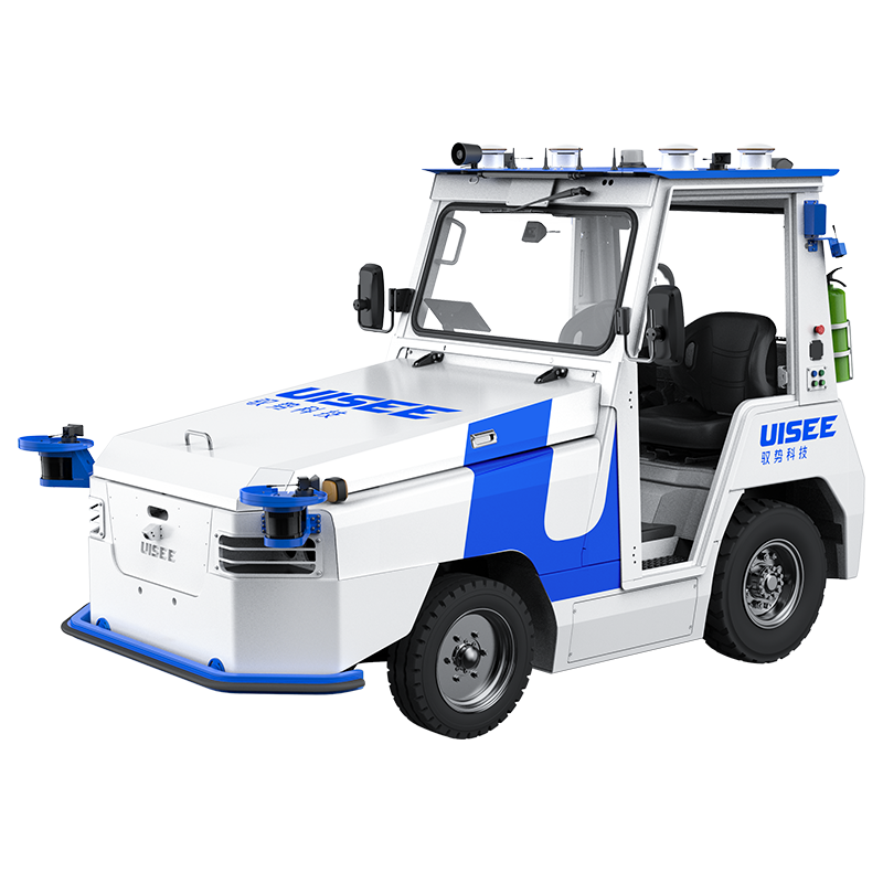 AIドライバー無人牽引車